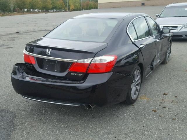 1HGCR2F52EA019248 - 2014 HONDA ACCORD SPO BLACK photo 4