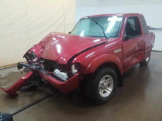1FTYR44U16PA47941 - 2006 FORD RANGER SUP RED photo 2