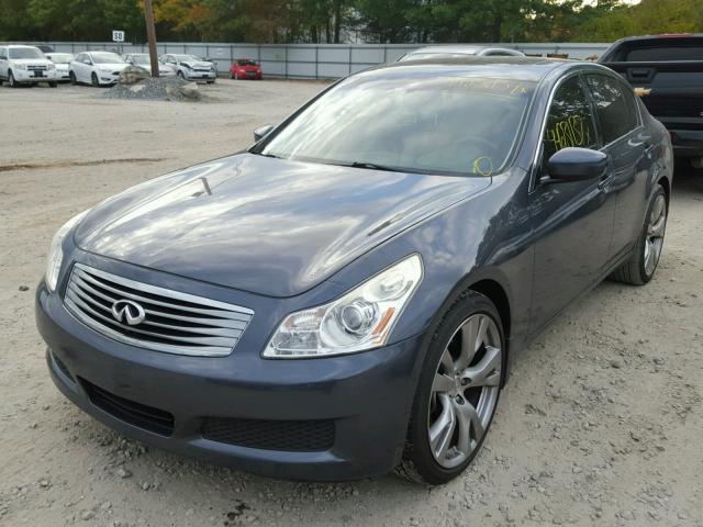 JNKCV61F49M359151 - 2009 INFINITI G37 BLUE photo 2