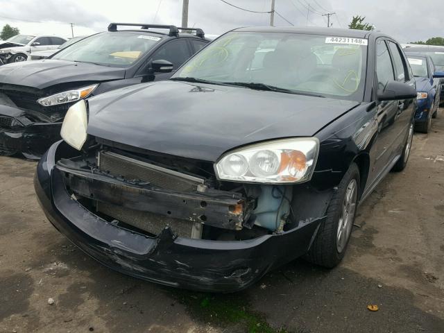 1G1ZT61856F197638 - 2006 CHEVROLET MALIBU MAX 黑色 照片 2