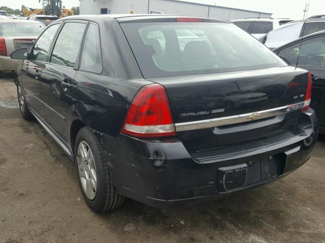 1G1ZT61856F197638 - 2006 CHEVROLET MALIBU MAX 黑色 照片 3