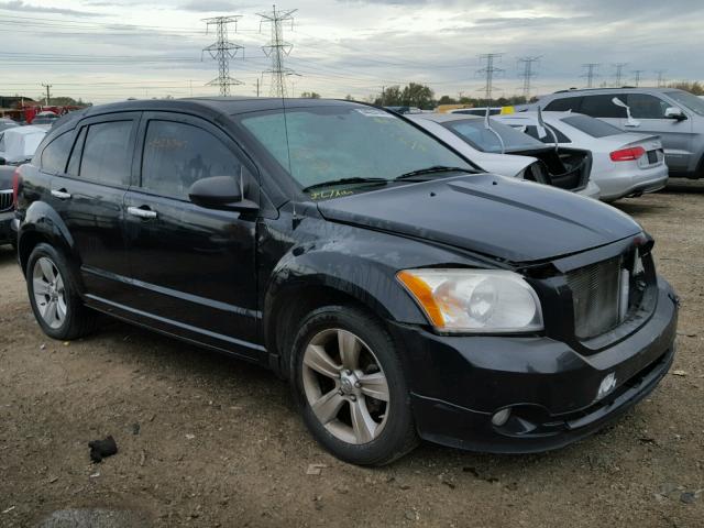 1B3CB3HA9AD568555 - 2010 DODGE CALIBER MA BLACK photo 1