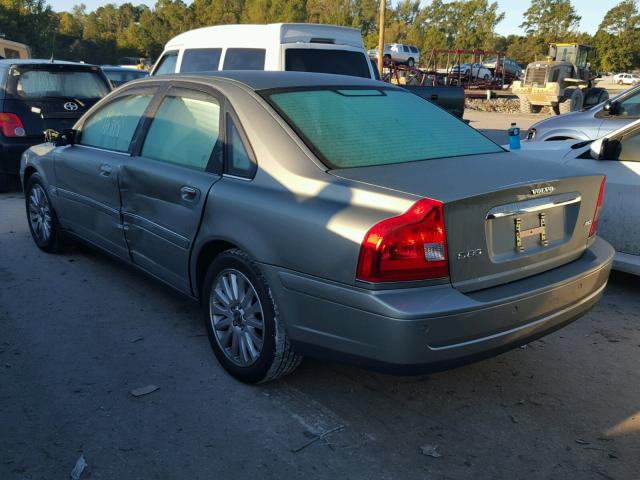 YV1TH592861443677 - 2006 VOLVO S80 GREEN photo 3