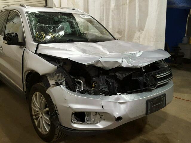 WVGMV7AX2HK020396 - 2017 VOLKSWAGEN TIGUAN COM 银色 照片 9
