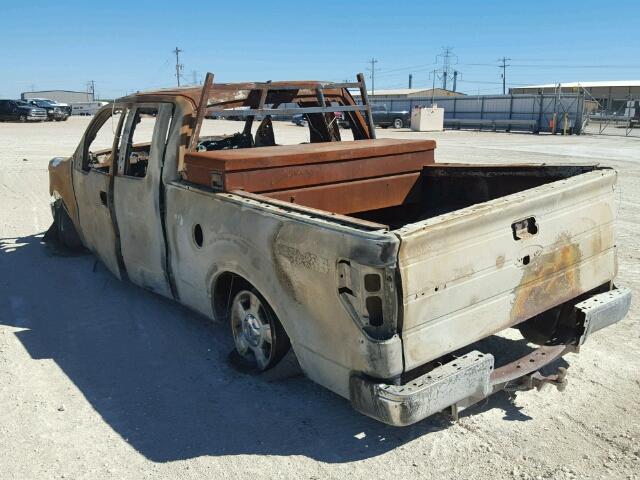 1FTFX1CF0EKE31400 - 2014 FORD F150 SUPER BURN photo 3