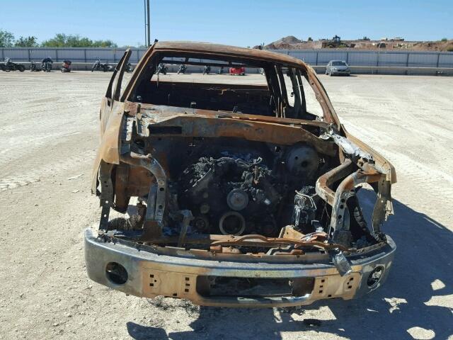 1FTFX1CF0EKE31400 - 2014 FORD F150 SUPER BURN photo 9