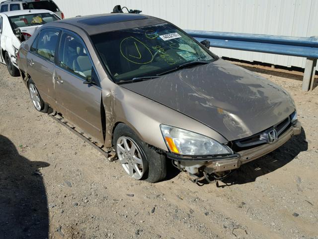 1HGCM66824A029888 - 2004 HONDA ACCORD EX GOLD photo 1