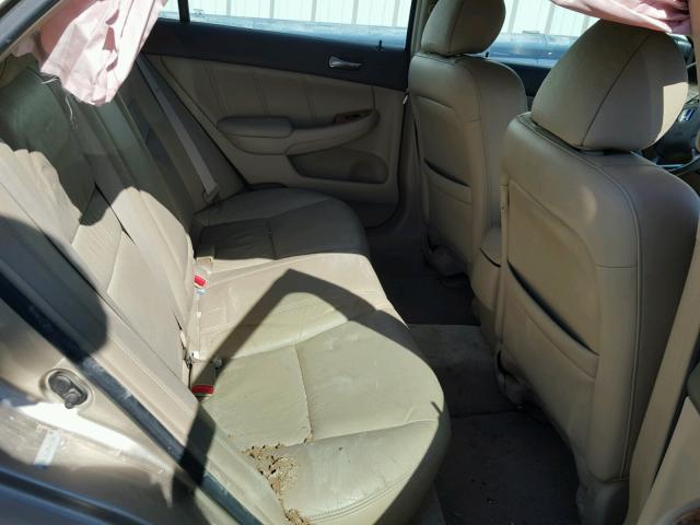 1HGCM66824A029888 - 2004 HONDA ACCORD EX GOLD photo 6