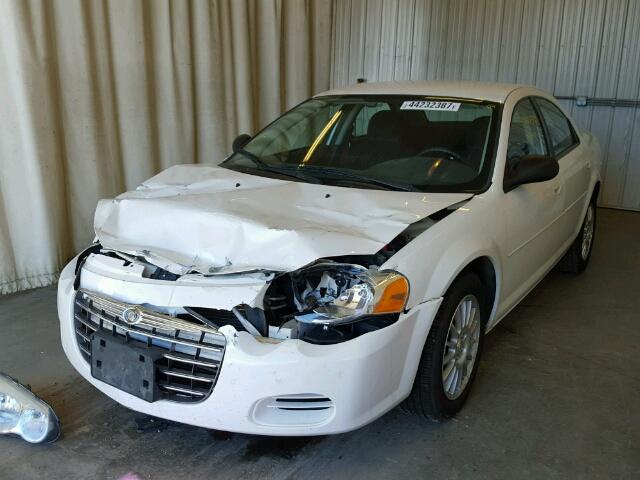 1C3EL46X06N190195 - 2006 CHRYSLER SEBRING WHITE photo 2