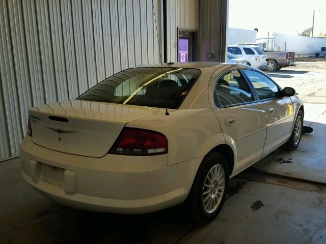 1C3EL46X06N190195 - 2006 CHRYSLER SEBRING WHITE photo 4