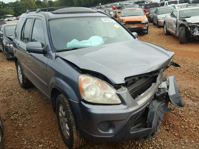 SHSRD78985U316786 - 2005 HONDA CR-V SE BLUE photo 1