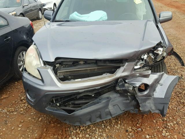 SHSRD78985U316786 - 2005 HONDA CR-V SE BLUE photo 9