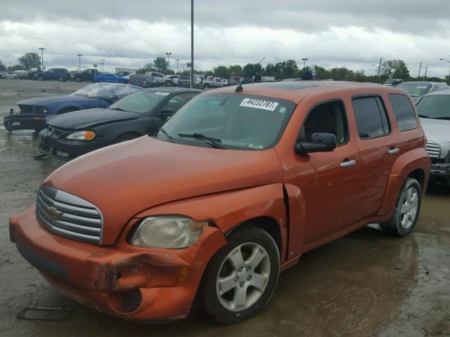 3GNDA23D56S558668 - 2006 CHEVROLET HHR LT ORANGE photo 2