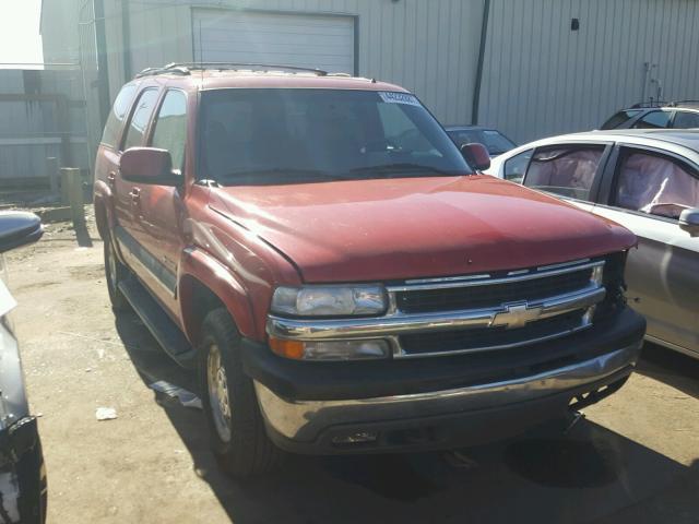 1GNEK13Z22R152285 - 2002 CHEVROLET TAHOE RED photo 1