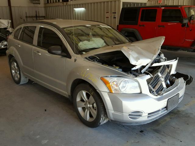 1B3CB4HA8AD664067 - 2010 DODGE CALIBER SX SILVER photo 1