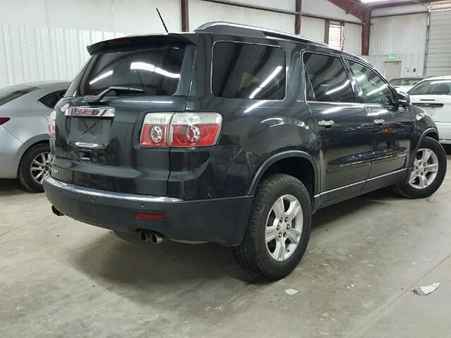 1GKER23757J103035 - 2007 GMC ACADIA SLT BLACK photo 4