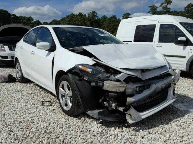 1C3CDFBB3GD605558 - 2016 DODGE DART SXT WHITE photo 1