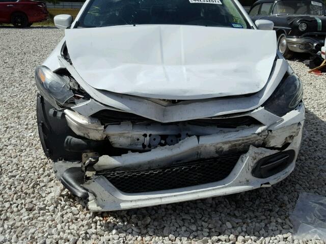 1C3CDFBB3GD605558 - 2016 DODGE DART SXT WHITE photo 9