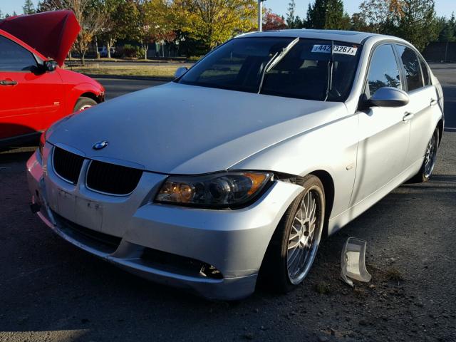 WBAVC53537FZ75047 - 2007 BMW 328 I SULE SILVER photo 2