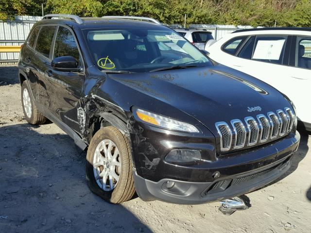 1C4PJMCB0EW231548 - 2014 JEEP CHEROKEE L BLACK photo 1