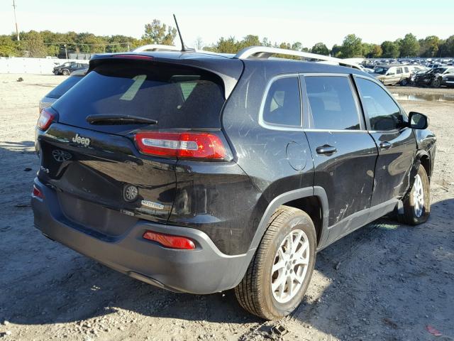 1C4PJMCB0EW231548 - 2014 JEEP CHEROKEE L BLACK photo 4