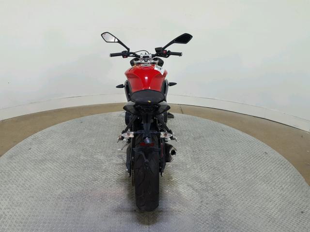 SMTL02NE3FT675783 - 2015 TRIUMPH MOTORCYCLE STREET TRI RED photo 9