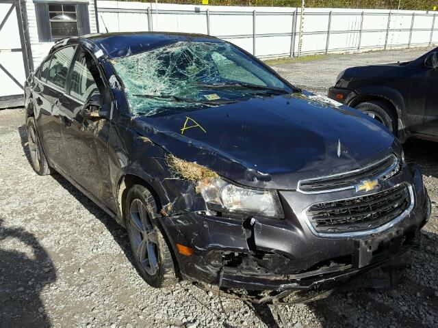 1G1PE5SB8F7137613 - 2015 CHEVROLET CRUZE LT GRAY photo 1