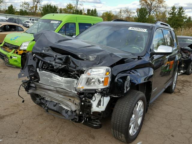 2GKFLUEK5H6345499 - 2017 GMC TERRAIN SL BLACK photo 2