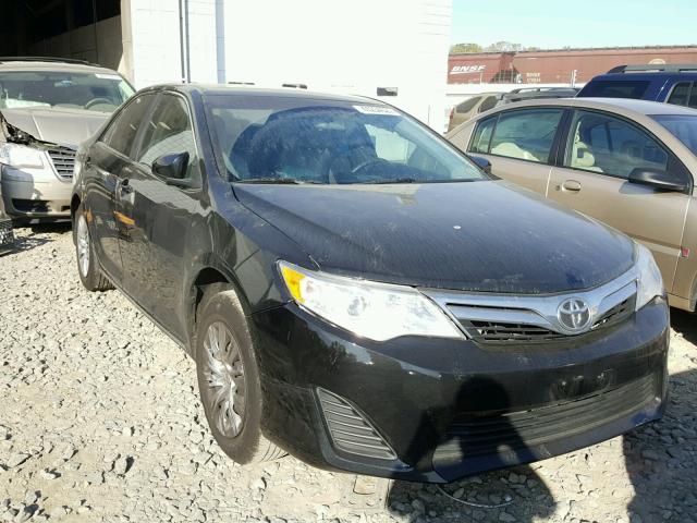 4T4BF1FK3DR317258 - 2013 TOYOTA CAMRY L BLACK photo 1