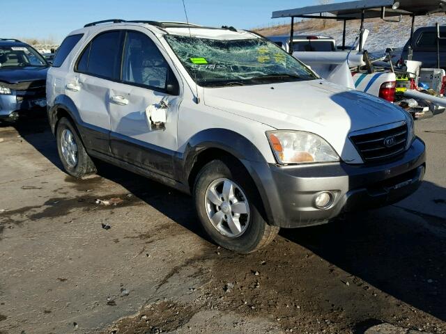 KNDJC736285798231 - 2008 KIA SORENTO EX WHITE photo 1