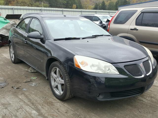 1G2ZG58N974163088 - 2007 PONTIAC G6 BASE BLACK photo 1