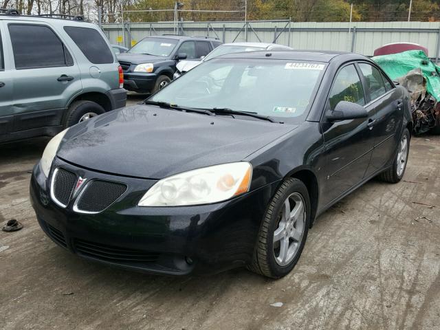 1G2ZG58N974163088 - 2007 PONTIAC G6 BASE BLACK photo 2