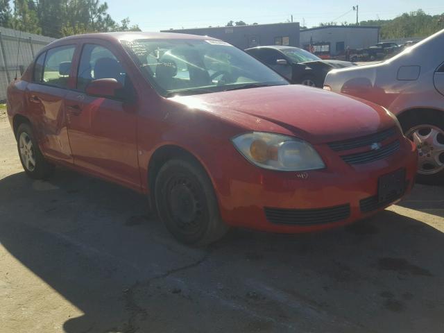 1G1AL58F077336100 - 2007 CHEVROLET COBALT LT RED photo 1