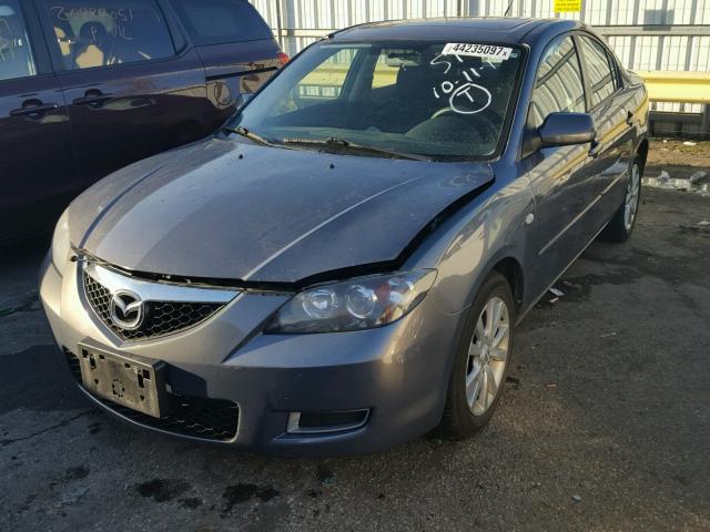 JM1BK32FX71601393 - 2007 MAZDA 3 GRAY photo 2