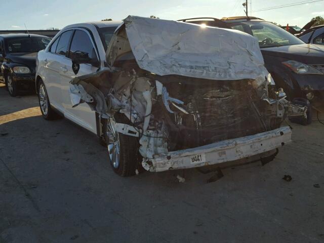 1FAHP2FW2BG134952 - 2011 FORD TAURUS WHITE photo 1