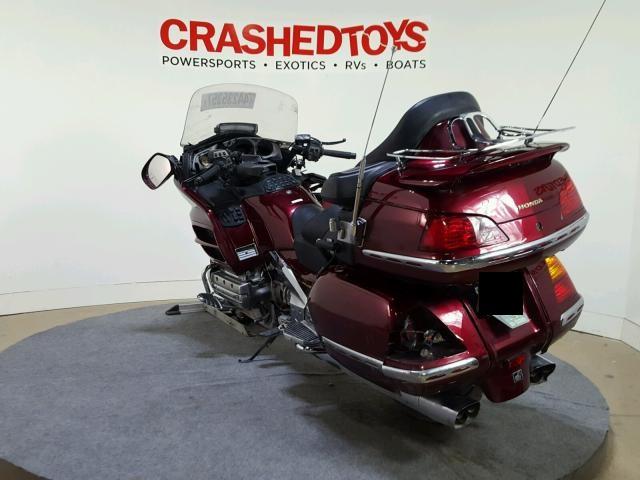 1HFSC47094A306729 - 2004 HONDA GL1800 MAROON photo 6