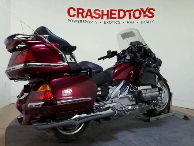 1HFSC47094A306729 - 2004 HONDA GL1800 MAROON photo 8