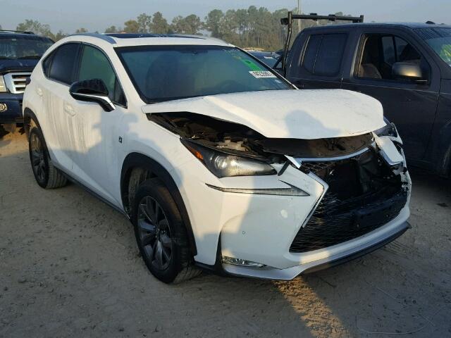 JTJYARBZ8H2064557 - 2017 LEXUS NX 200T WHITE photo 1