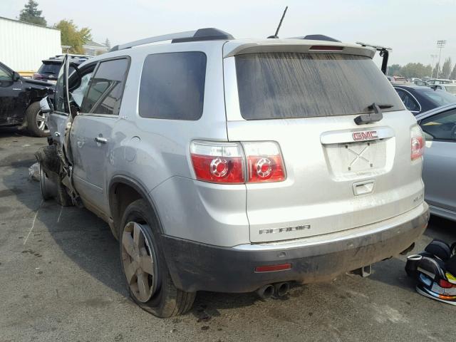 1GKKVSED5BJ104504 - 2011 GMC ACADIA SLT ვერცხლისფერი ფოტო 3