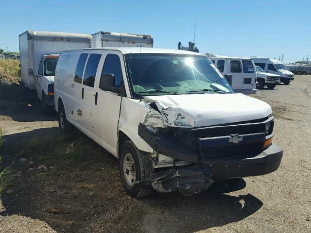 1GCZGGAA2A1115309 - 2010 CHEVROLET EXPRESS G2 WHITE photo 1