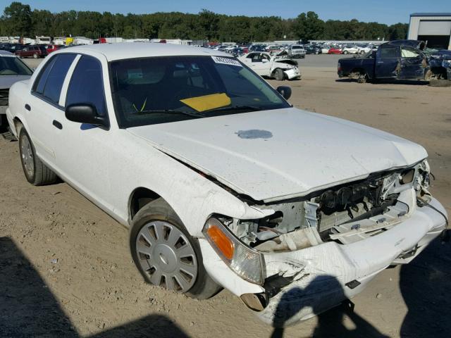 2FAHP71V99X138304 - 2009 FORD CROWN VICT WHITE photo 1