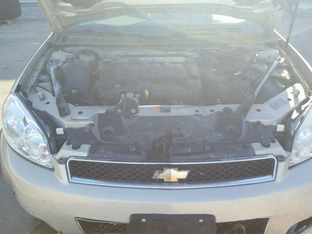 2G1WC5E31C1128007 - 2012 CHEVROLET IMPALA LTZ GOLD photo 7