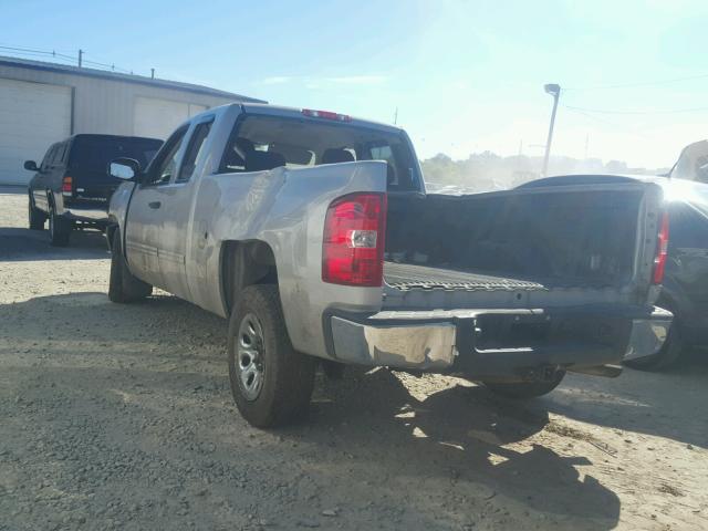 1GCEC19X09Z152839 - 2009 CHEVROLET SILVERADO GRAY photo 3