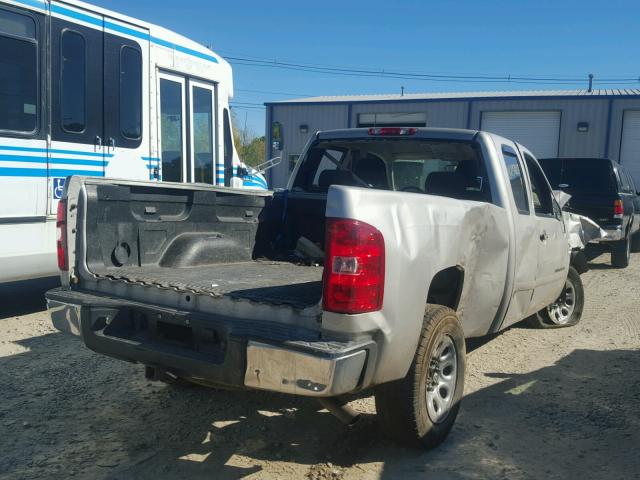 1GCEC19X09Z152839 - 2009 CHEVROLET SILVERADO GRAY photo 4