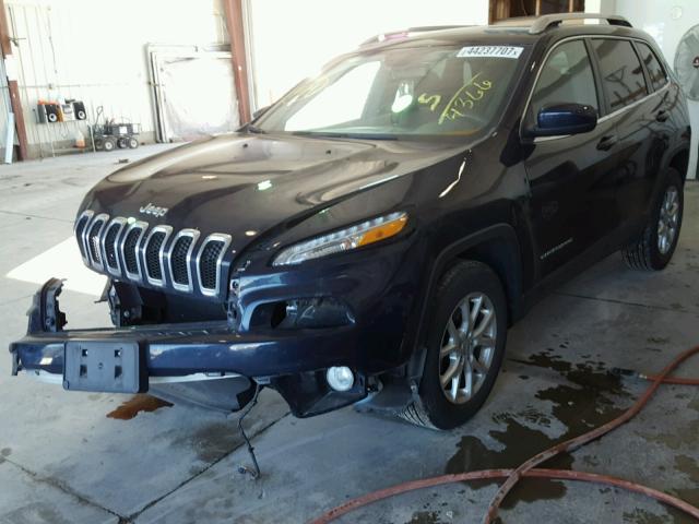 1C4PJMCB5GW164366 - 2016 JEEP CHEROKEE L BLACK photo 2