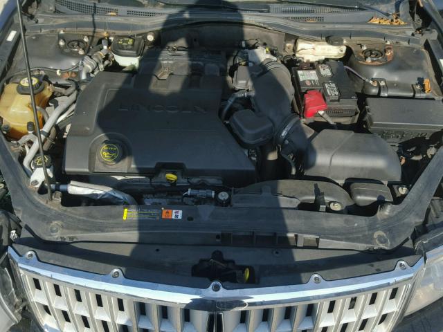 3LNHM28TX8R644792 - 2008 LINCOLN MKZ BLACK photo 7