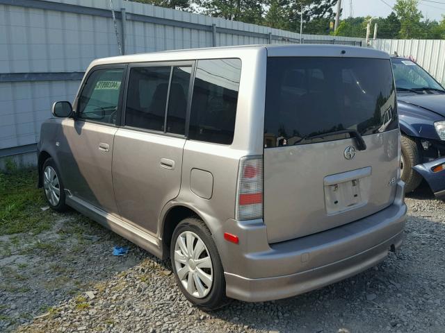 JTLKT324X54021072 - 2005 TOYOTA SCION XB Сұр фото 3