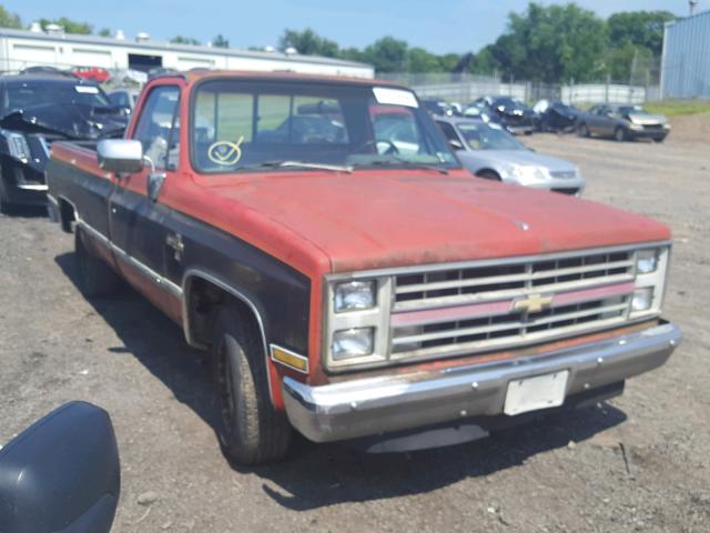 1GCDR14H9HF383149 - 1987 CHEVROLET R10 TWO TONE photo 1