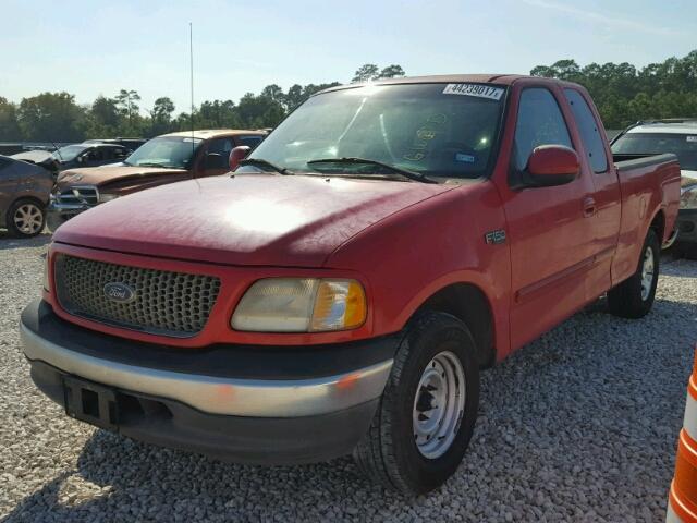 1FTZX17271KA28173 - 2001 FORD F150 RED photo 2