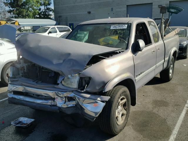 5TBRT38121S142936 - 2001 TOYOTA TUNDRA ACC SILVER photo 2